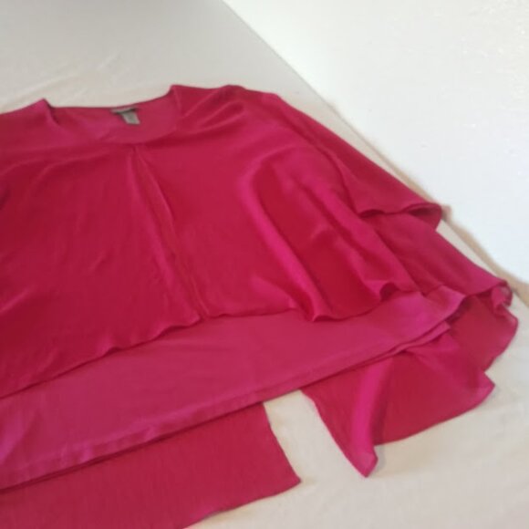Catherines women's size 2X (22/24) hot pink top - Picture 13 of 15